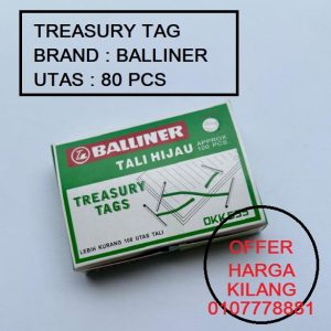 BALLINER TREASURY TAG