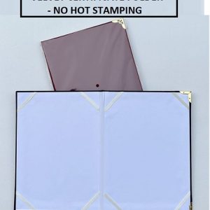 VELVET CERTIFICATE HOLDER