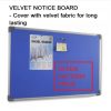 VELVET NOTICE BOARD 60CM X 90CM ( 2' x 3' )