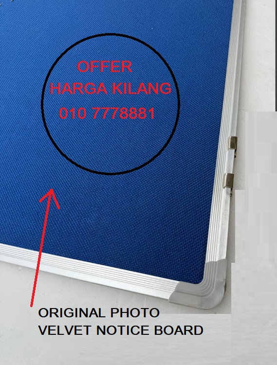 VELVET NOTICE BOARD 90CM X 120CM VELVET NOTICE BOARD 90CM X 120CM