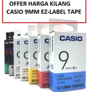 CASIO 9MM EZ-LABEL TAPE